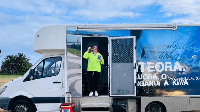 Drive-through event makes immunisation more convenient and accessible