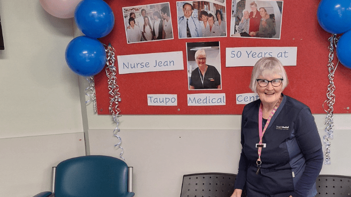 50 years’ service to Taupō